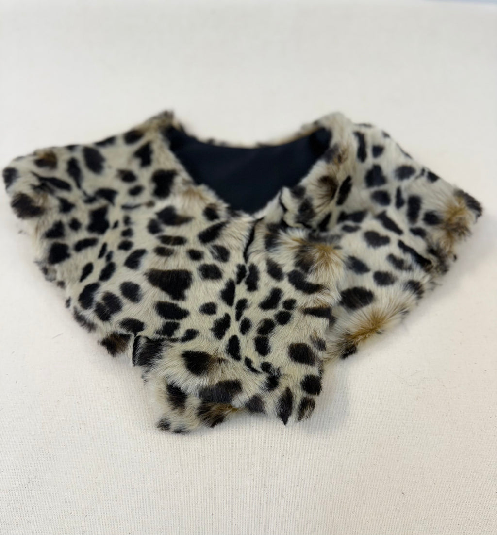 Cheetah Fur Collar
